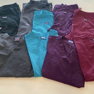 **Set of 5** Cherokee Unisex Medical Scrubs XS/S